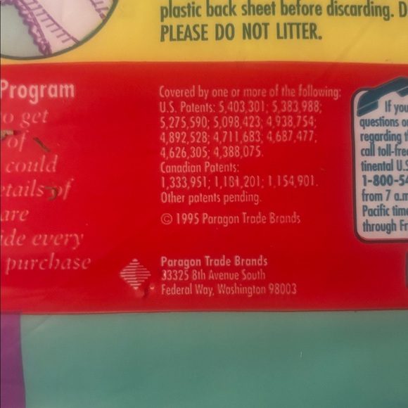 Vintage diapers 1997 - Picture 4 of 4